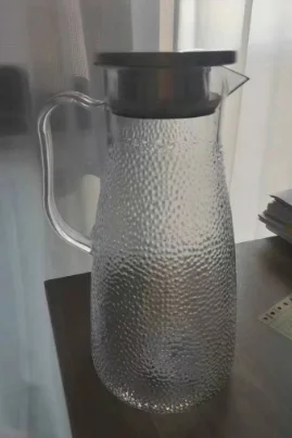 雨点圆底pc水壶（钢盖）