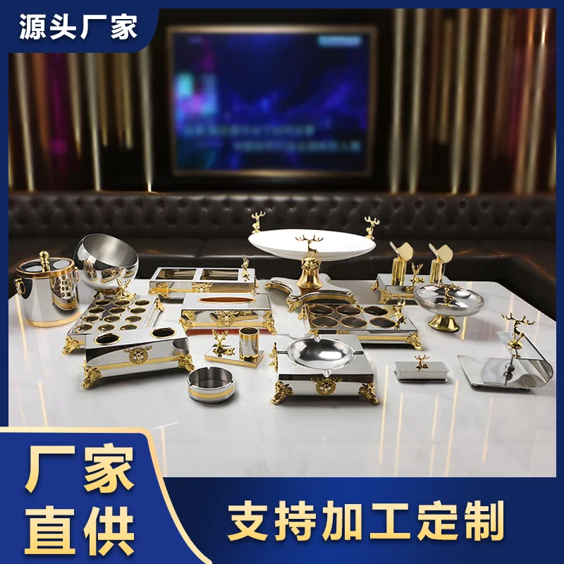 金鹿不锈钢摆台
