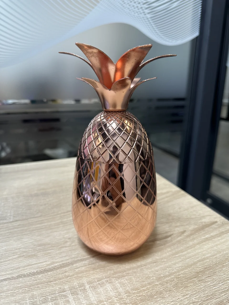 电镀菠萝杯 500ml