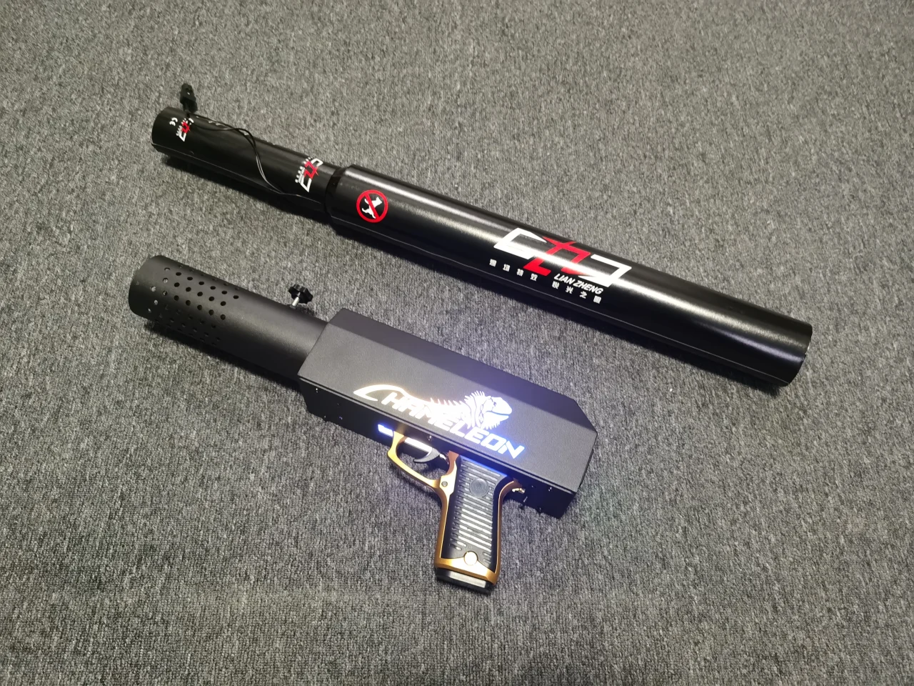 变色龙礼花枪
