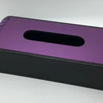 亚克力钻石纹纸巾盒