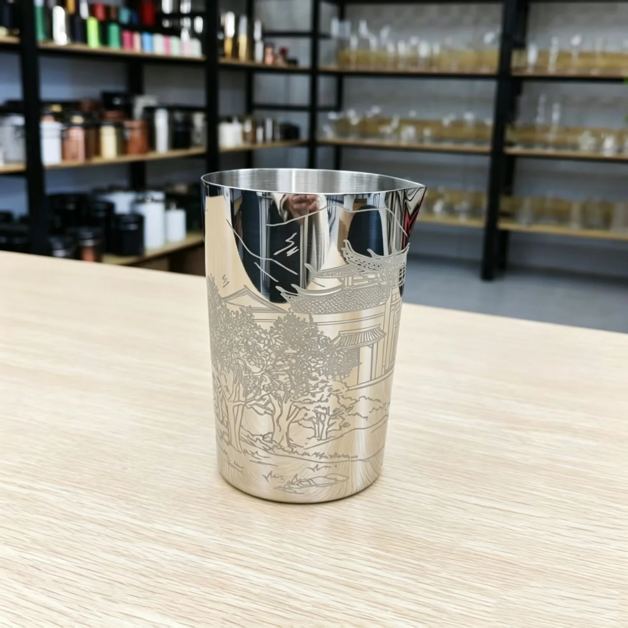 不锈钢拉花杯