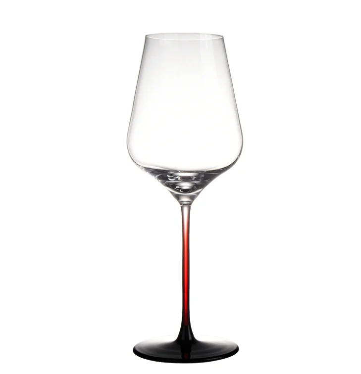 红黑水晶红酒杯
