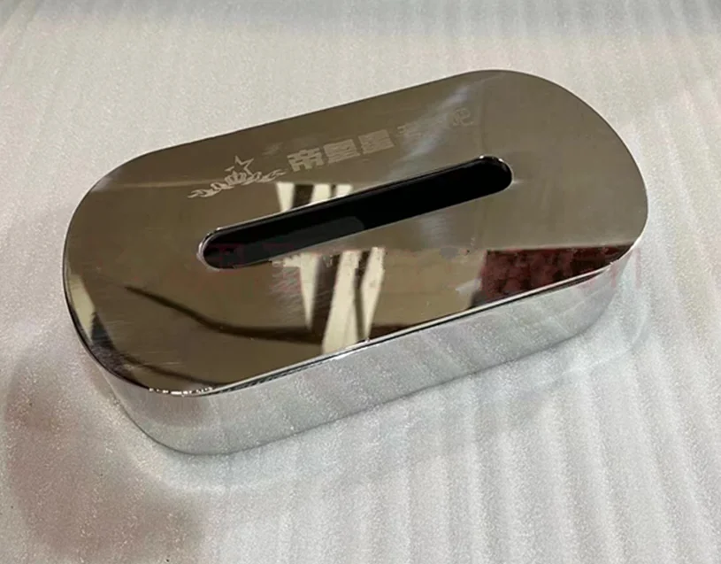 不锈钢方形纸巾盒