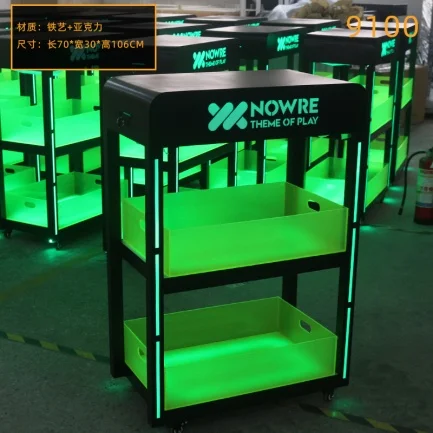 发光香槟柜