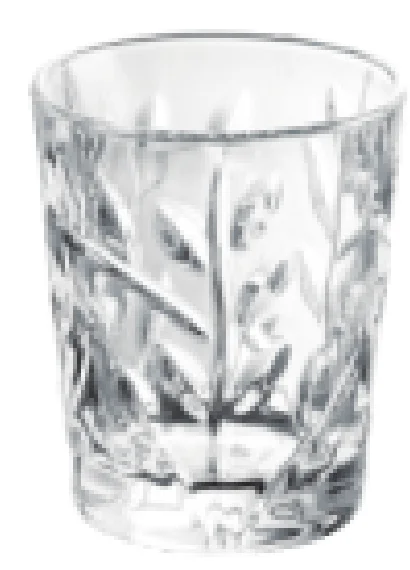 玻璃叶纹杯
