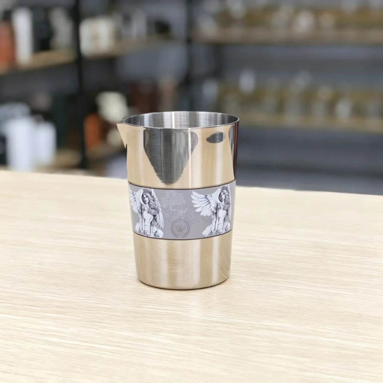 飞翅女神拉花杯