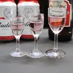 玻璃高脚白酒杯