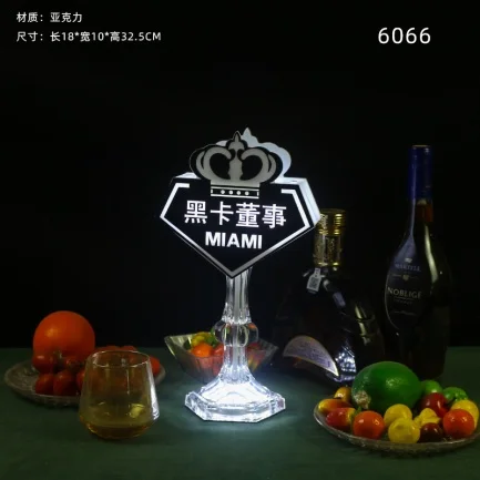 桌面发光灯牌