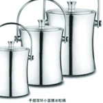 不锈钢手提小蛮腰冰粒桶