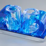 亚克力蝴蝶型话筒架