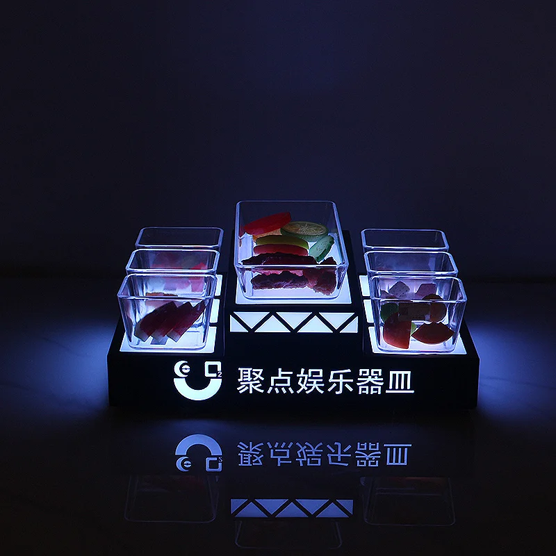 单层发光果盘架系列