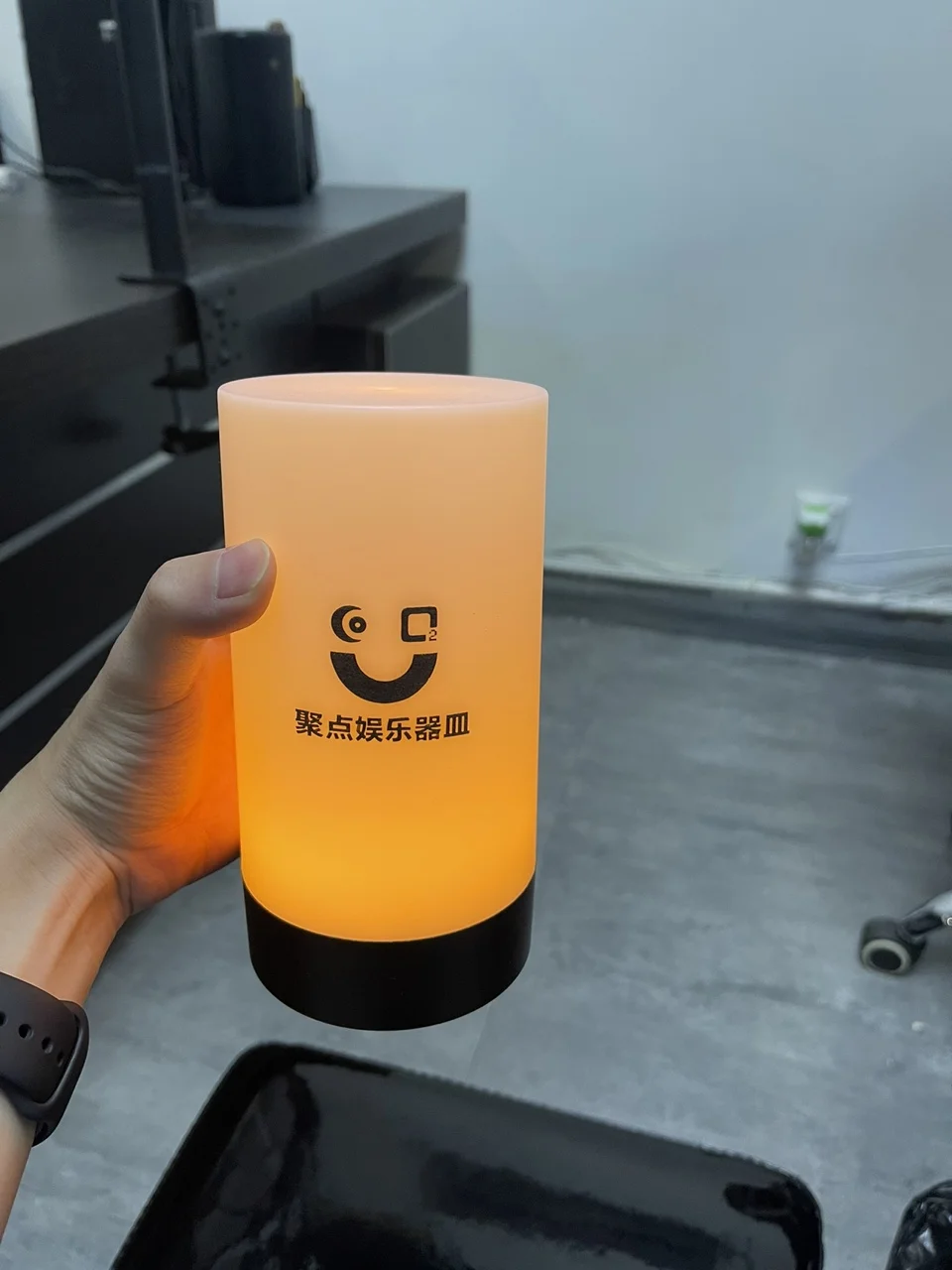 圆柱吧灯