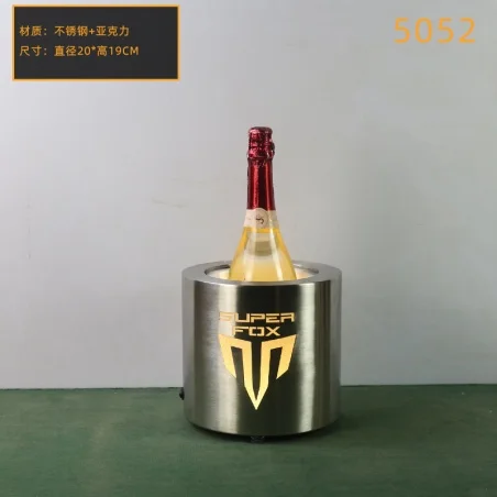 发光洋酒香槟桶