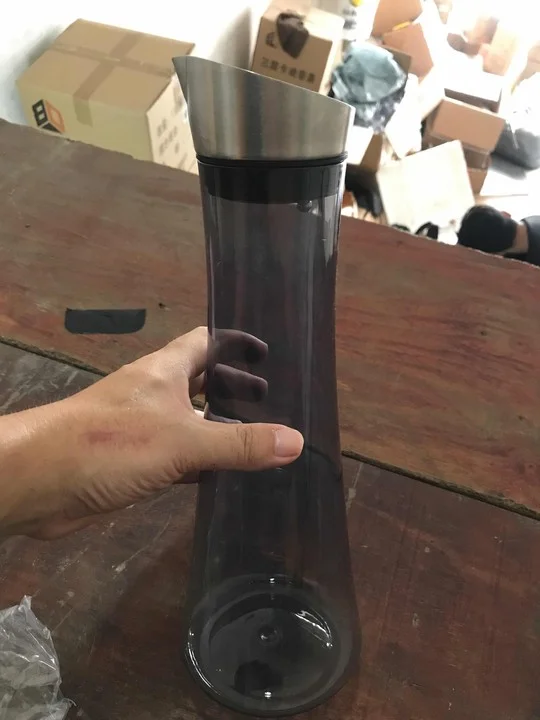 鹰嘴不锈钢盖腰型壶