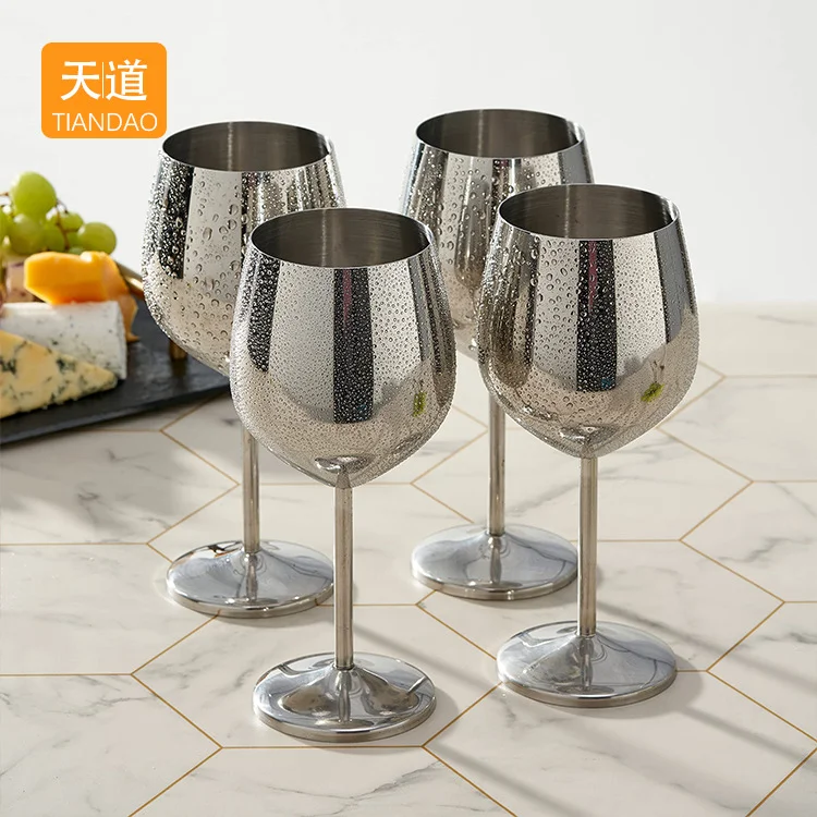 不锈钢红酒杯500ML