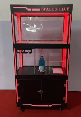 发光香槟柜