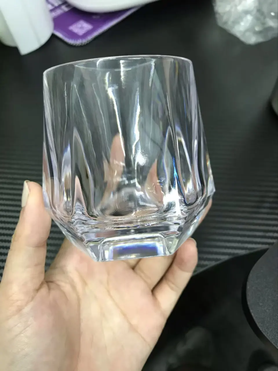 六角pc威士忌杯
