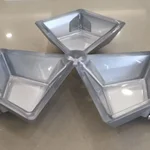 亚克力三格小吃碟