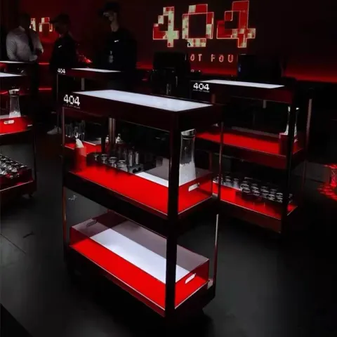 发光香槟柜 - 双层404款