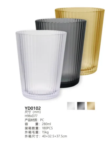 PC竖纹杯