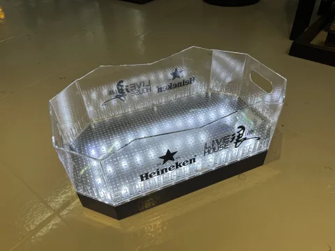 PC菱角发光啤酒箱