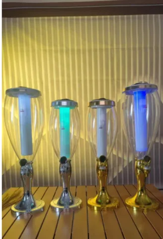 七彩发光 扎啤酒炮