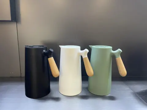 斜柄 玻璃胆 保温壶