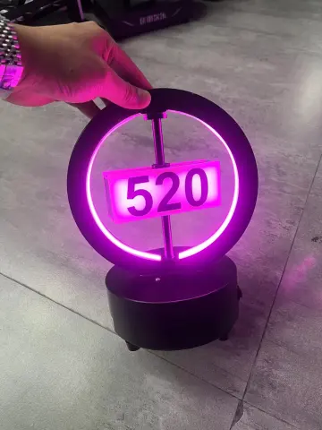 发光鸡尾酒架 - 520旋转牌