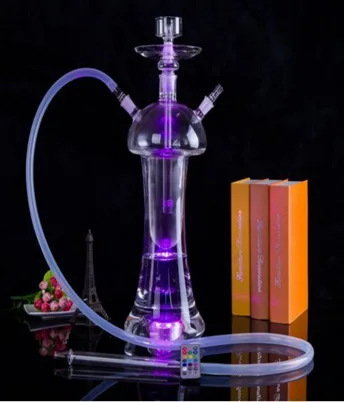 玻璃炫光水烟壶