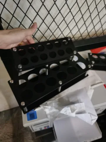 磨砂黑 双排子弹杯架