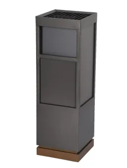 网格顶方型垃圾桶