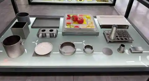 太空灰金摆台