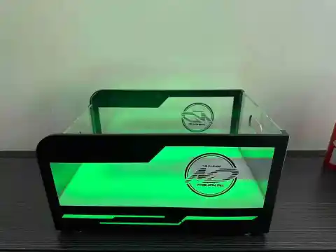 弧边科技发光啤酒箱
