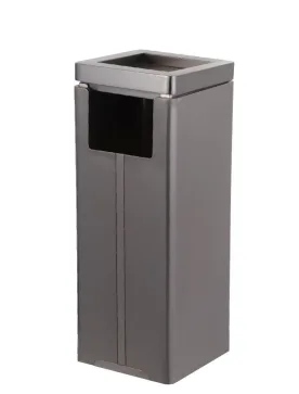 方形金属垃圾桶 - YH-437落地款