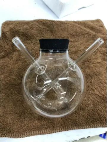 双吸管灯泡杯