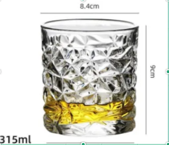 冰花酒杯