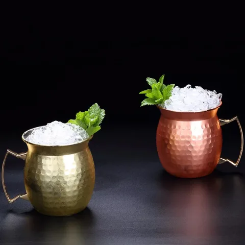 电镀喇叭鼓形杯