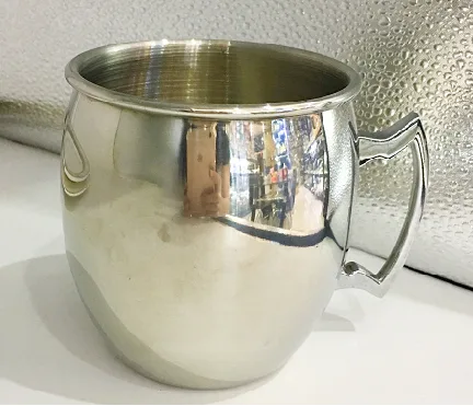 镜面鼓形杯
