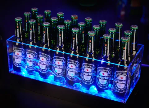 LED发光啤酒箱
