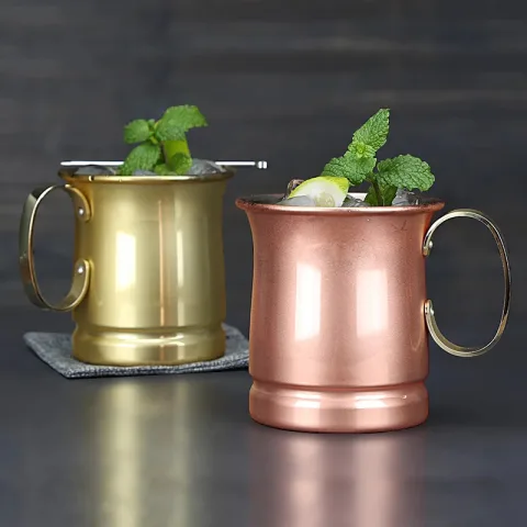 电镀腰型杯