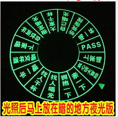 荧光转盘