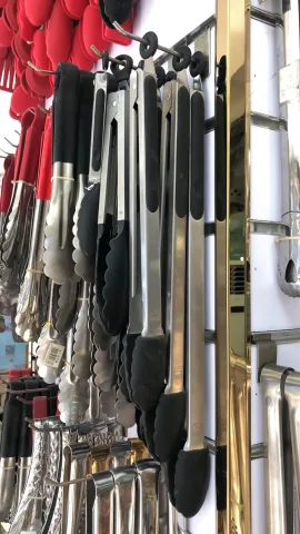 不锈钢包胶面包夹