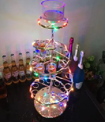 铁艺旋转杯架60孔