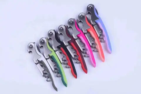 塑料柄海马开瓶器