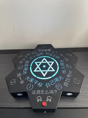 六芒星电光转盘