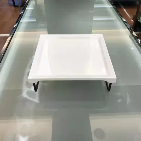 平板密胺铁架果盘
