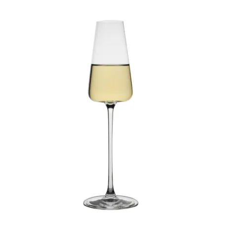 水晶凹底香槟杯