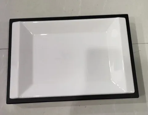 反边仿瓷果盘