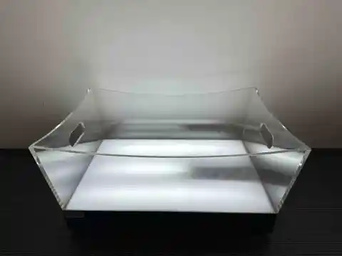 圆弧发光啤酒箱